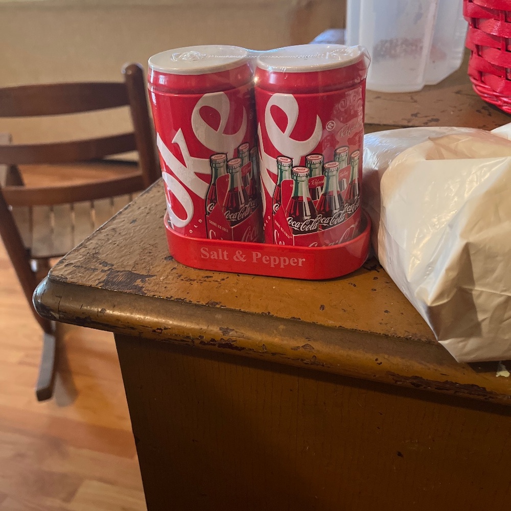 Coca Cola Salt and Pepper Shaker